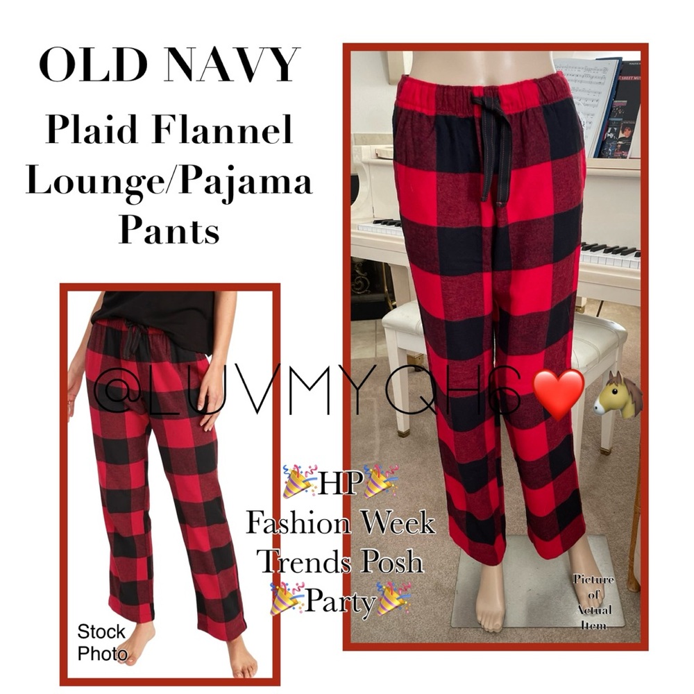 Old Navy Plaid Flannel Pants🎉HP🎉